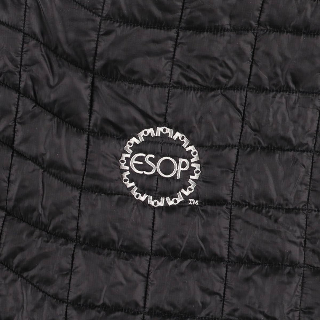 The North Face Men's Padded Puffer Jacket, Size XL Nylon black type Vintage Second Hand