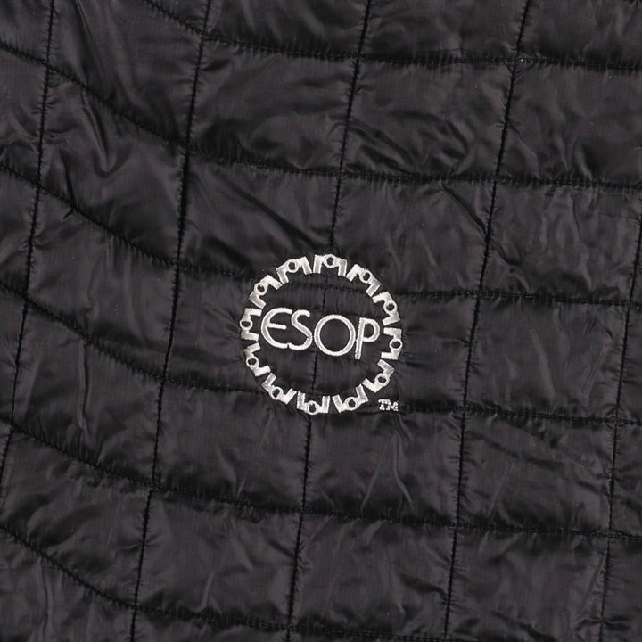 The North Face Men's Padded Puffer Jacket, Size XL Nylon black type Vintage Second Hand