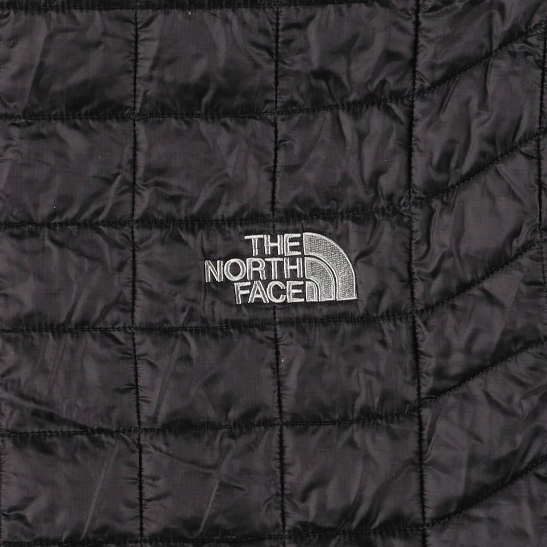 The North Face Men's Padded Puffer Jacket, Size XL Nylon black type Vintage Second Hand