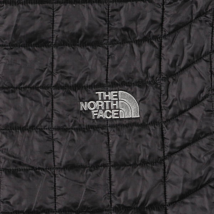 The North Face Men's Padded Puffer Jacket, Size XL Nylon black type Vintage Second Hand