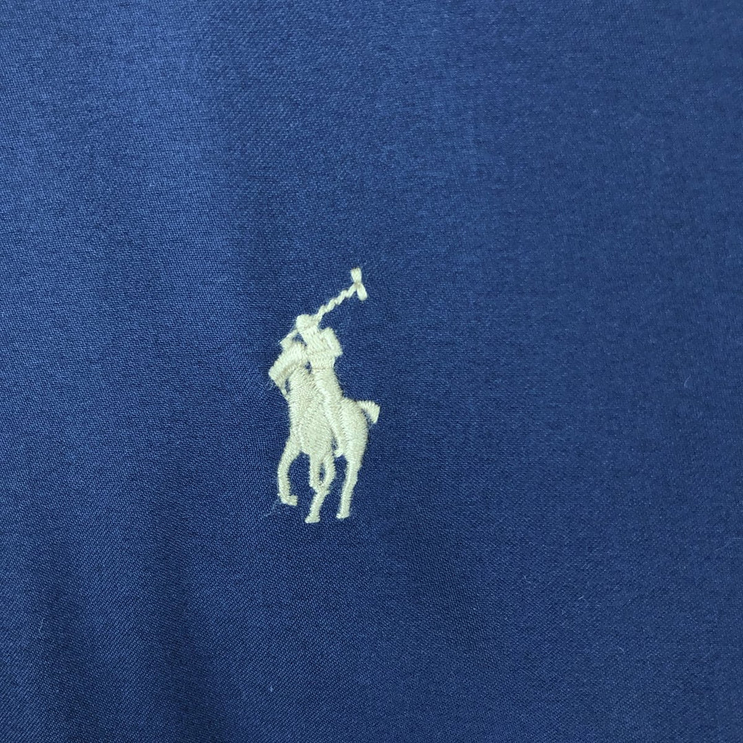 Ralph Lauren POLO by Ralph Lauren Swing Top Sports Jacket Men's L size polyester navy blue type Vintage Second Hand