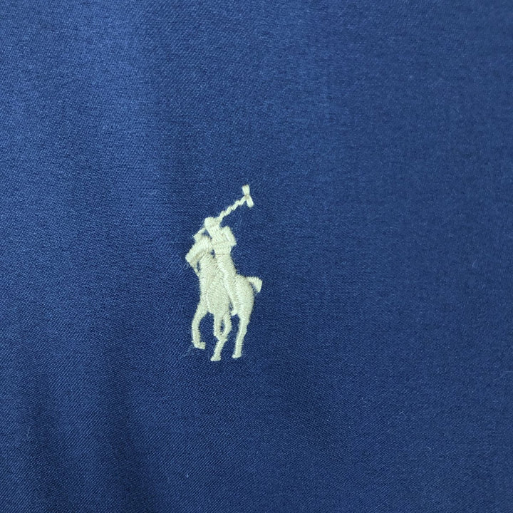 Ralph Lauren POLO by Ralph Lauren Swing Top Sports Jacket Men's L size polyester navy blue type Vintage Second Hand
