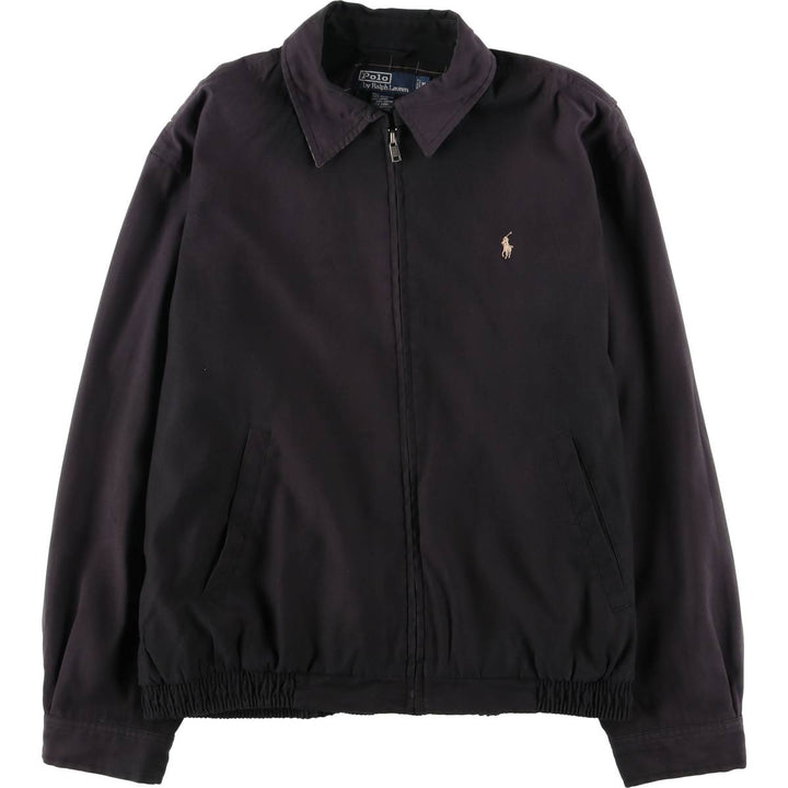 Ralph Lauren POLO by Ralph Lauren Swing Top Sports Jacket Men's M polyester black type Vintage Second Hand