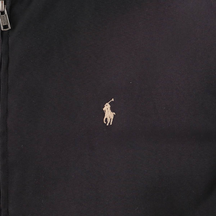 Ralph Lauren POLO by Ralph Lauren Swing Top Sports Jacket Men's M polyester black type Vintage Second Hand