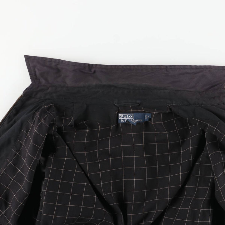 Ralph Lauren POLO by Ralph Lauren Swing Top Sports Jacket Men's M polyester black type Vintage Second Hand