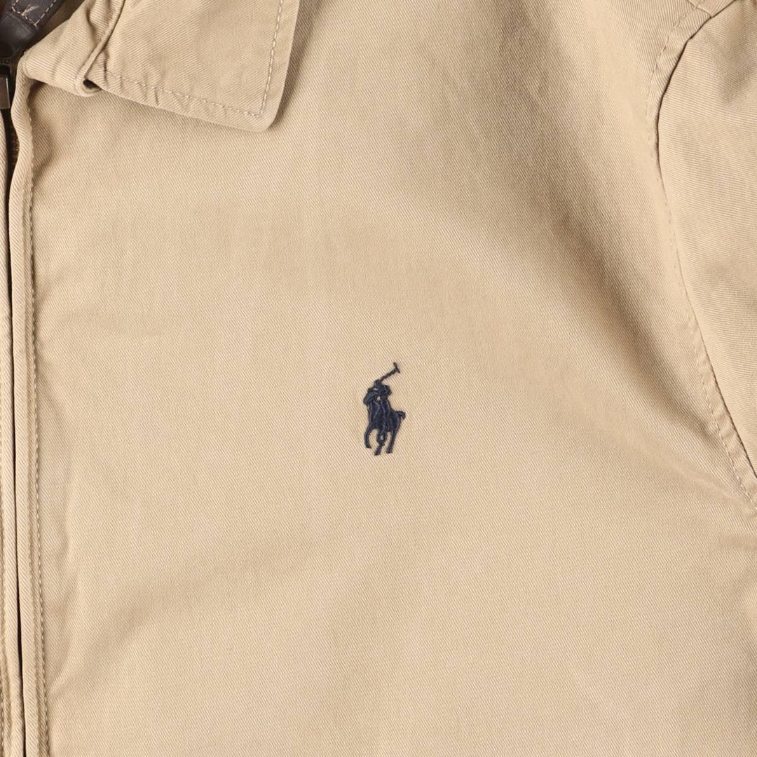 Ralph Lauren POLO RALPH LAUREN Swing Top Sports Jacket Men's XL cotton Beige type Vintage Second Hand