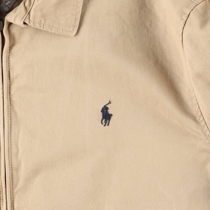 Ralph Lauren POLO RALPH LAUREN Swing Top Sports Jacket Men's XL cotton Beige type Vintage Second Hand