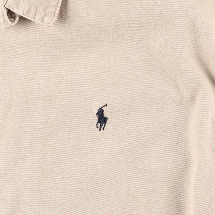 Ralph Lauren POLO by Ralph Lauren Swing Top Sports Jacket Men's L size cotton unbleached Vintage Second Hand