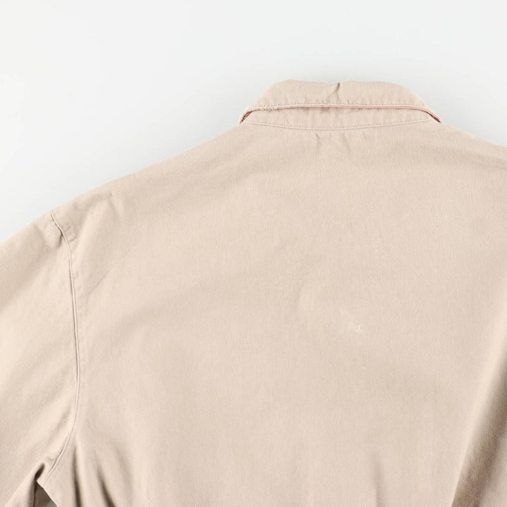 Ralph Lauren POLO by Ralph Lauren Swing Top Sports Jacket Men's L size cotton unbleached Vintage Second Hand
