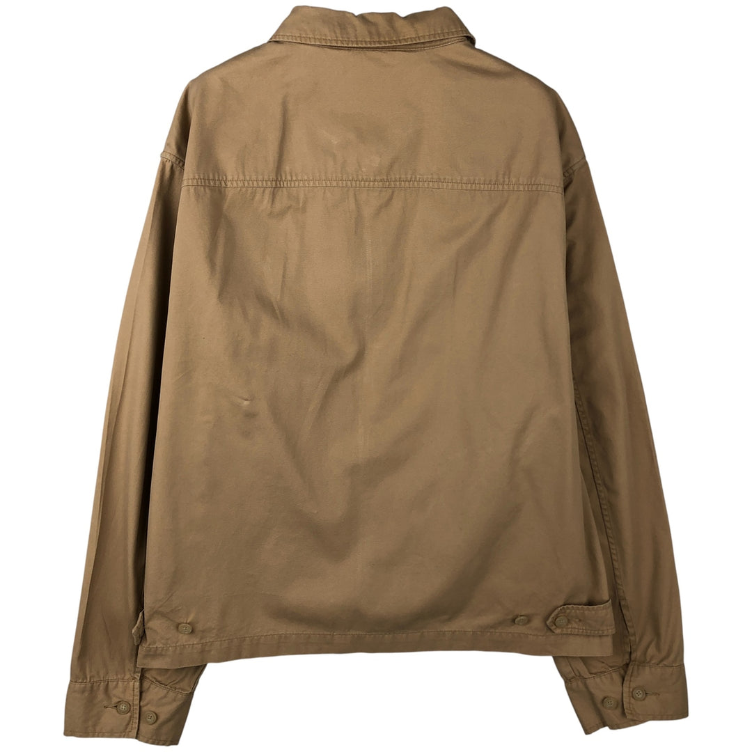 Ralph Lauren POLO by Ralph Lauren Swing Top Sports Jacket Men's XL cotton beige type brown Vintage Second Hand
