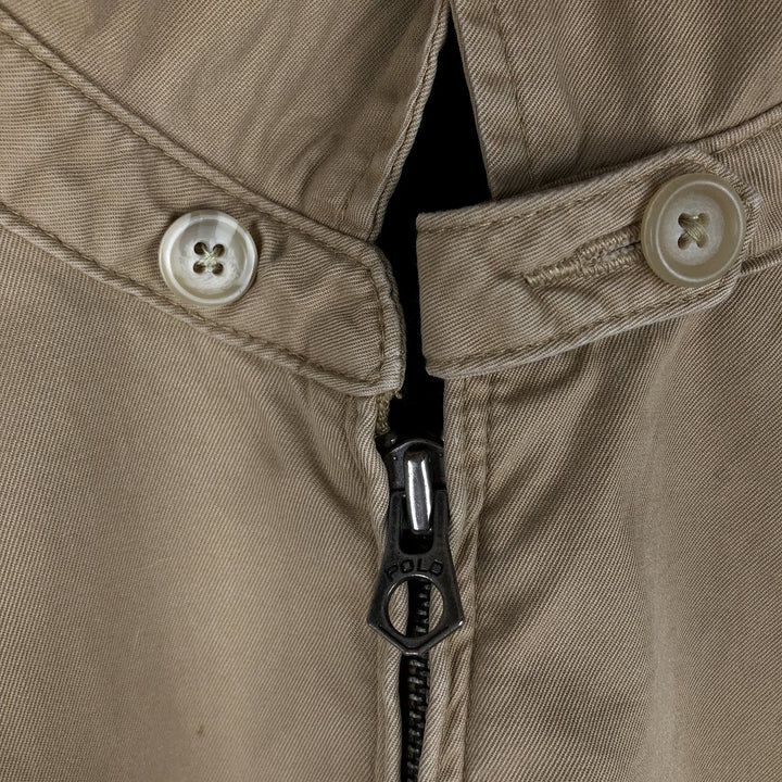 Ralph Lauren POLO by Ralph Lauren Swing Top Sports Jacket Men's XL cotton beige type brown Vintage Second Hand