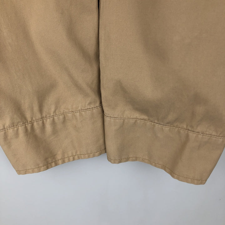 Ralph Lauren POLO by Ralph Lauren Swing Top Sports Jacket Men's XL cotton beige type brown Vintage Second Hand