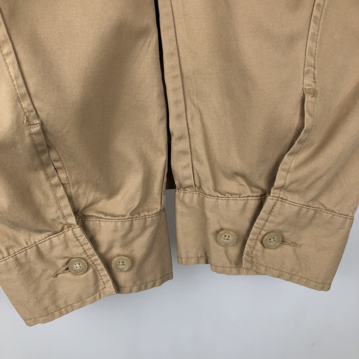 Ralph Lauren POLO by Ralph Lauren Swing Top Sports Jacket Men's XL cotton beige type brown Vintage Second Hand