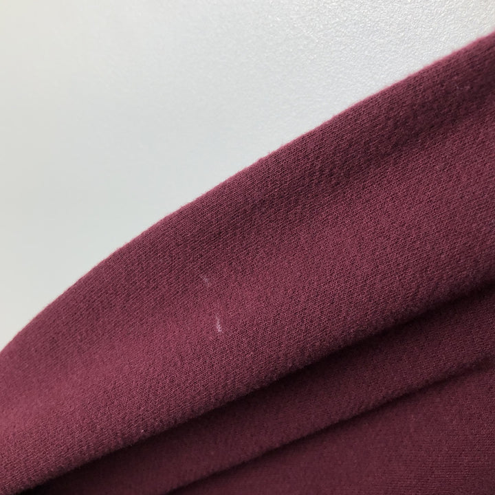 90'S Vintage Ralph Lauren Chaps V-neck Long Sleeve T-Shirt, Men's XL cotton burgundy type Vintage Second Hand
