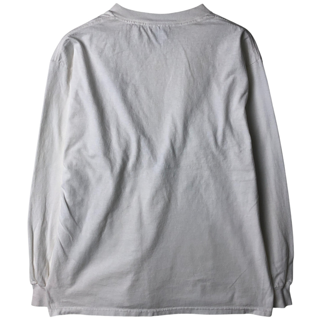 Delta Bose Advertising Long Sleeve T-Shirt, Men's Size L cotton black type Vintage Second Hand