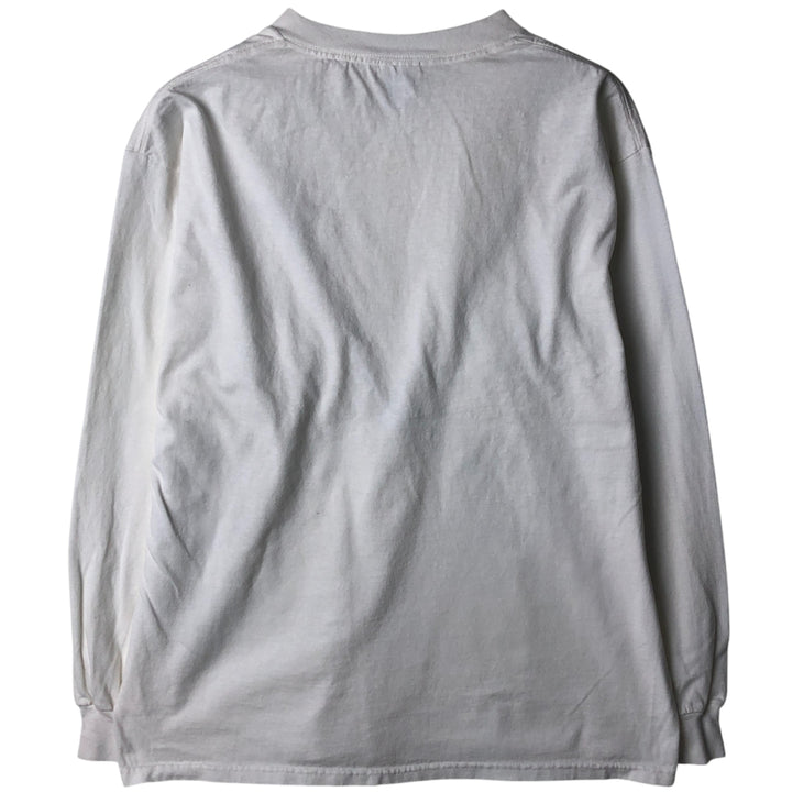 Delta Bose Advertising Long Sleeve T-Shirt, Men's Size L cotton black type Vintage Second Hand