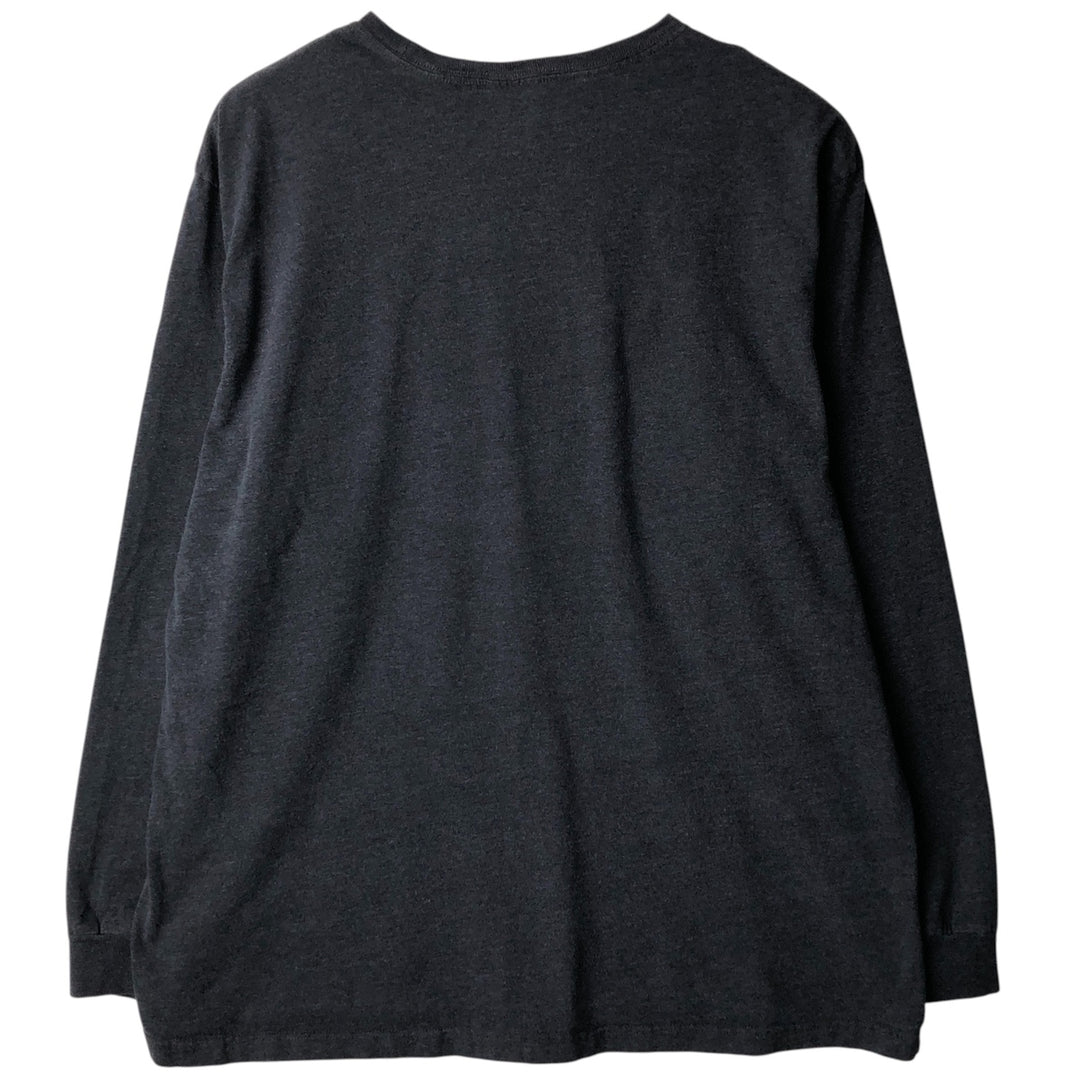 Ralph Lauren POLO by Ralph Lauren long-sleeved T-shirt, men's size XL cotton Charcoal Vintage Second Hand