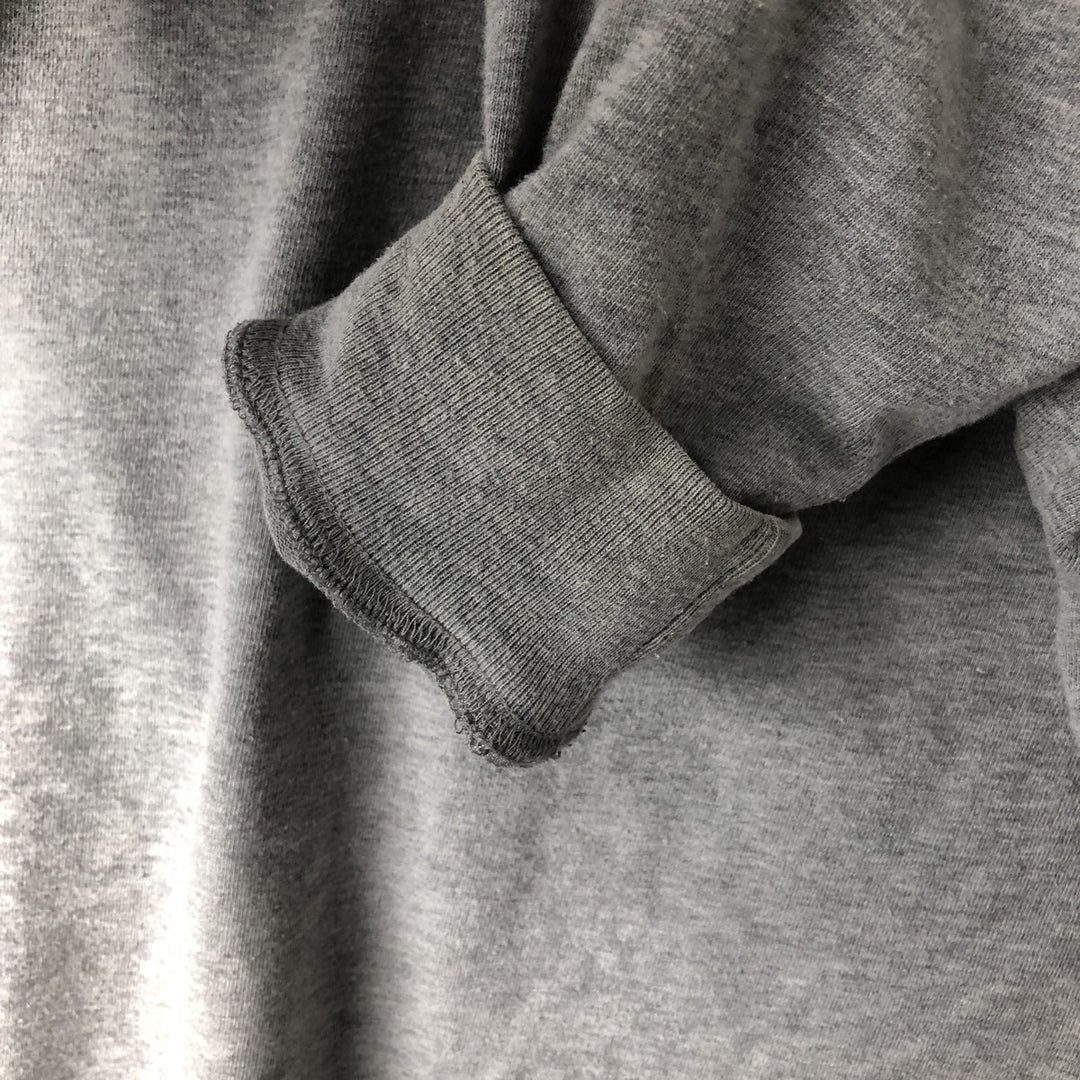 Vintage 90'S Ralph Lauren POLO SPORT Henley-neck long-sleeved T-shirt, size XL, men's unclear gray type Vintage Second Hand