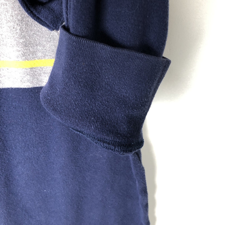 Vintage 90'S Ralph Lauren POLO SPORT long-sleeved T-shirt, size L, men's cotton navy blue type Vintage Second Hand