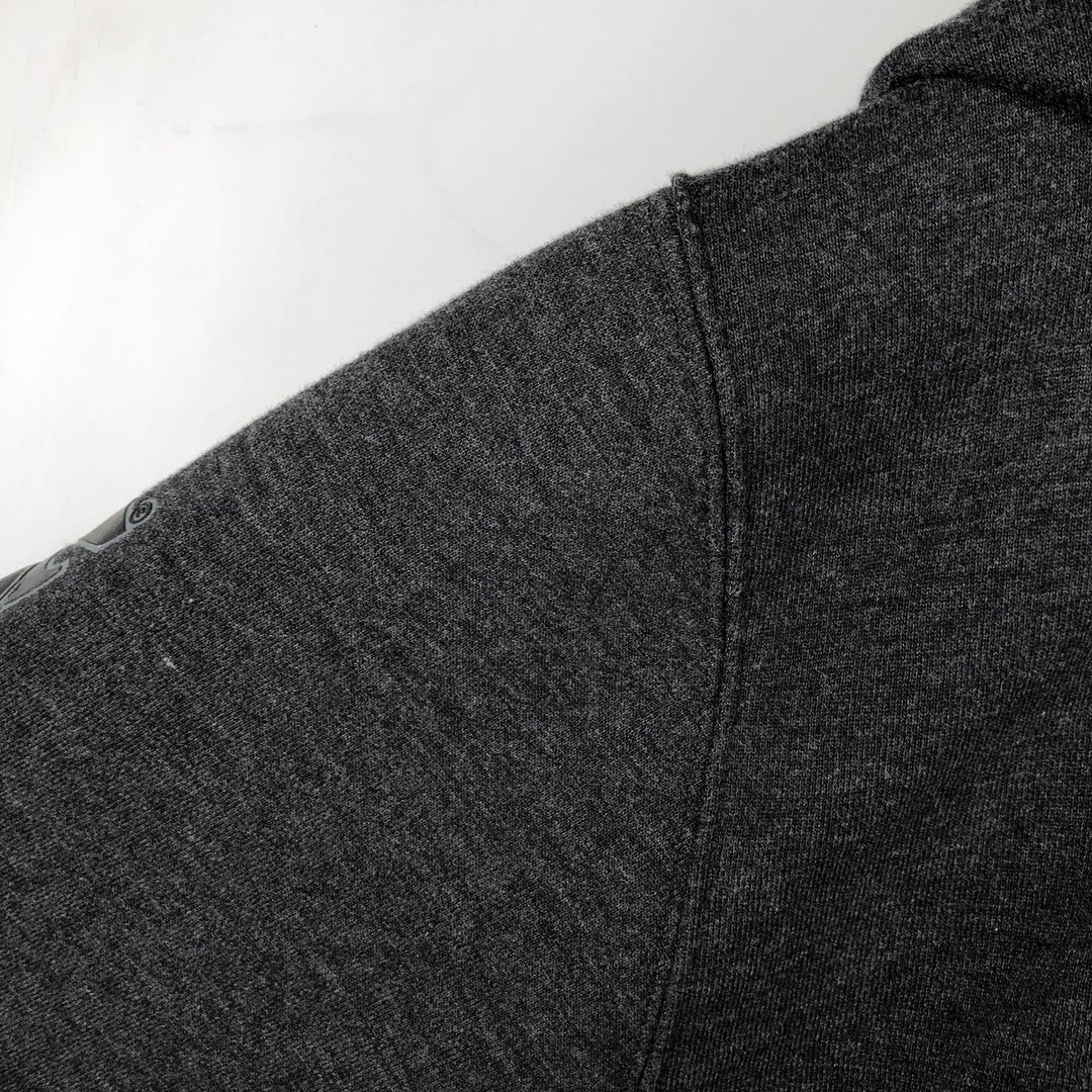 Harley-Davidson Full Zip Sweatshirt, Men's XXL cotton Charcoal Vintage Second Hand