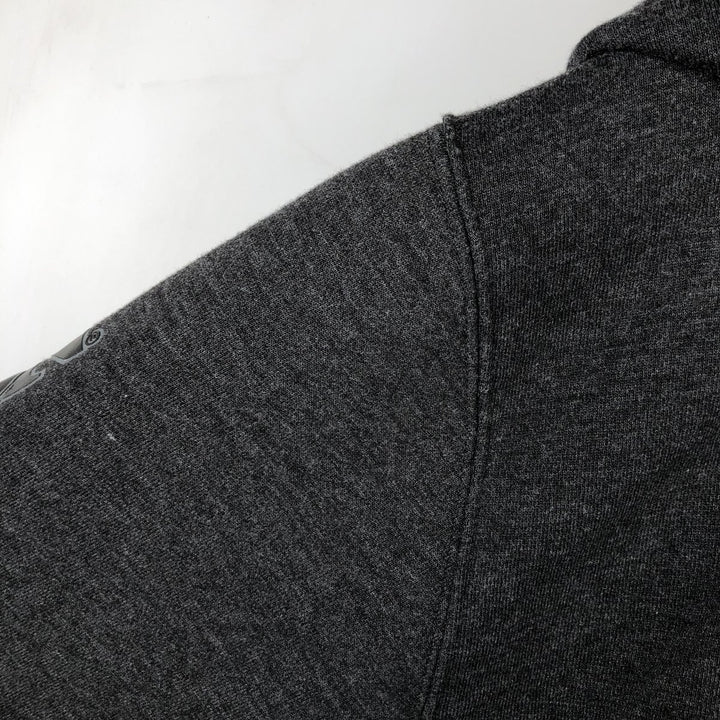 Harley-Davidson Full Zip Sweatshirt, Men's XXL cotton Charcoal Vintage Second Hand