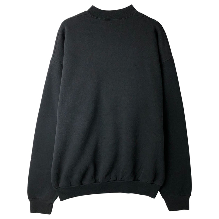 90'S Fruit of the Loom Looney Tunes Tasmanian Devil Character Sweatshirt, Men's XL cotton black type Vintage Second Hand