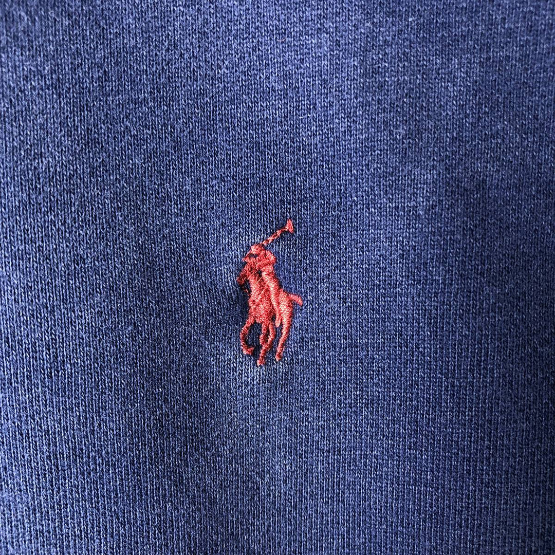 Ralph Lauren POLO by Ralph Lauren Sweat Full Zip Hoodie Men's XL cotton navy blue type Vintage Second Hand