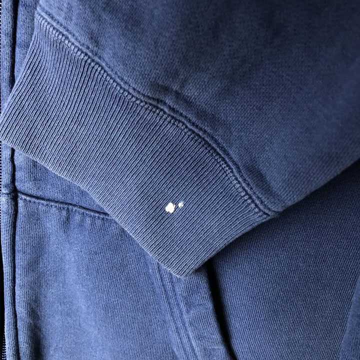 Ralph Lauren POLO by Ralph Lauren Sweat Full Zip Hoodie Men's XL cotton navy blue type Vintage Second Hand