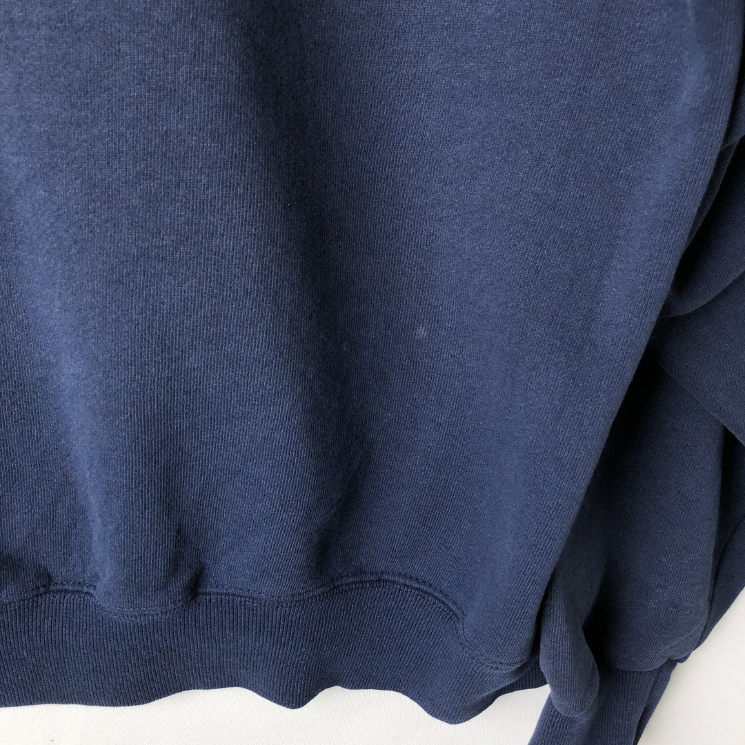 Vintage 80s-90'S Jersey Pepsi Cola Advertising Sweatshirt, Made in USA, Men's Size L cotton navy blue type Vintage Second Hand