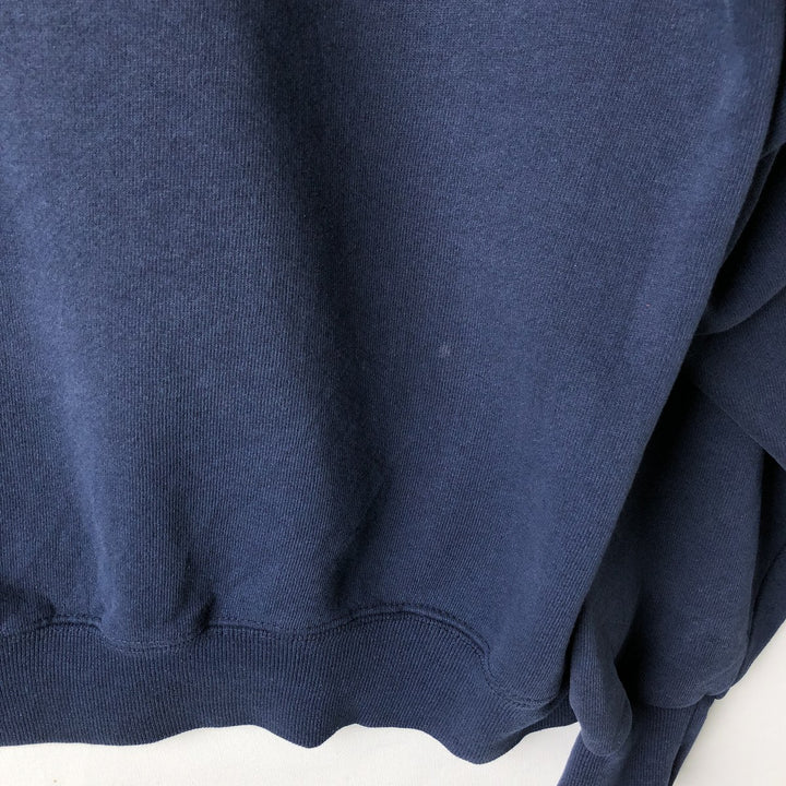 Vintage 80s-90'S Jersey Pepsi Cola Advertising Sweatshirt, Made in USA, Men's Size L cotton navy blue type Vintage Second Hand