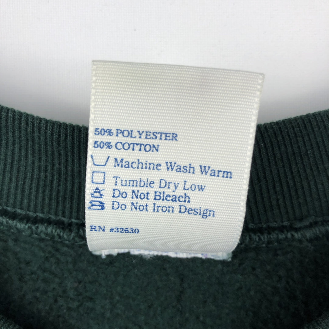 Vintage 90'S Altex Green Bay Packers logo sweatshirt, Made in USA, Men's size M polyester green type Vintage Second Hand