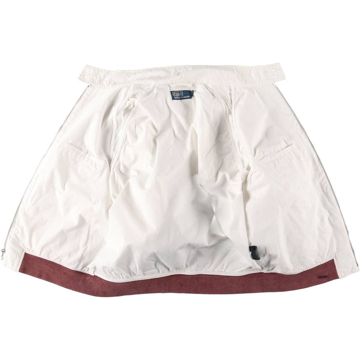 Ralph Lauren POLO by Ralph Lauren Harrington Jacket, Swing Top, Men's Size M cotton white type Vintage Second Hand
