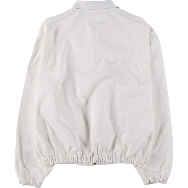 90'S Ralph Lauren POLO by Ralph Lauren Swing Top Sports Jacket Made in USA Men's L size cotton white type Vintage Second Hand