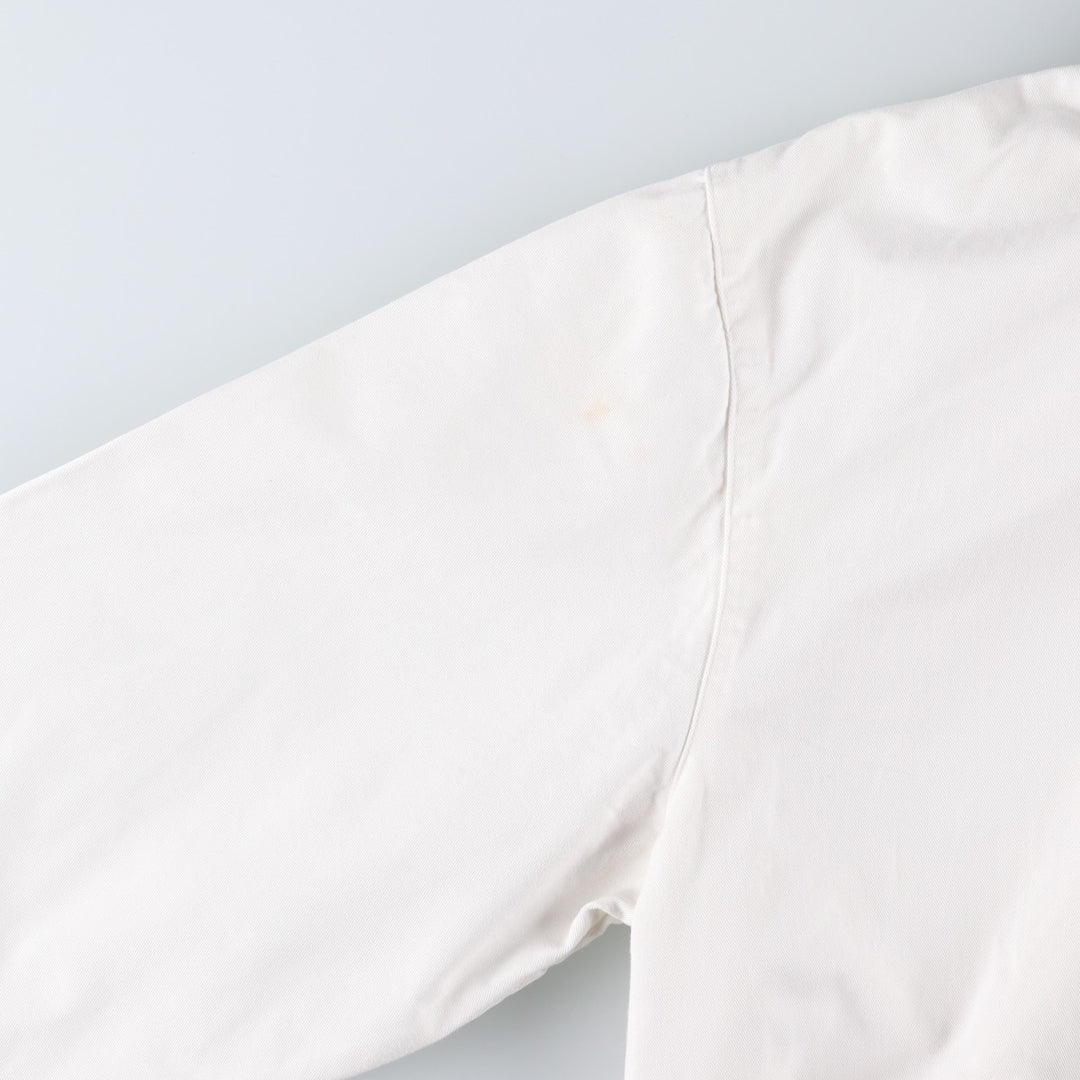 90'S Ralph Lauren POLO by Ralph Lauren Swing Top Sports Jacket Made in USA Men's L size cotton white type Vintage Second Hand
