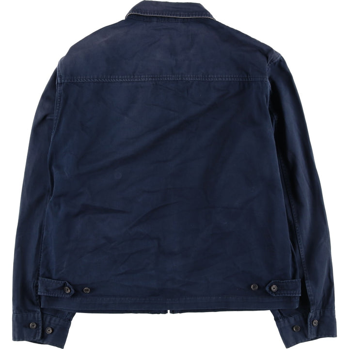 Ralph Lauren POLO by Ralph Lauren Swing Top Sports Jacket Men's L size cotton navy blue type Vintage Second Hand