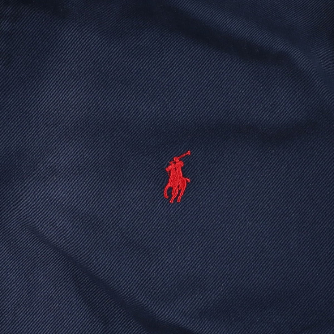 Ralph Lauren POLO by Ralph Lauren Swing Top Sports Jacket Men's L size cotton navy blue type Vintage Second Hand
