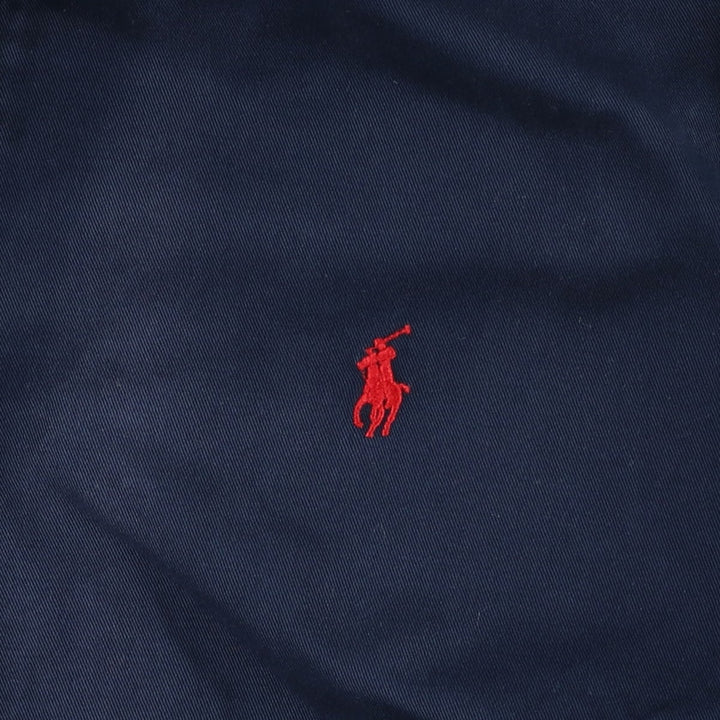 Ralph Lauren POLO by Ralph Lauren Swing Top Sports Jacket Men's L size cotton navy blue type Vintage Second Hand