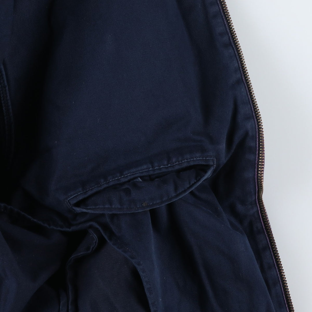 Ralph Lauren POLO by Ralph Lauren Swing Top Sports Jacket Men's L size cotton navy blue type Vintage Second Hand