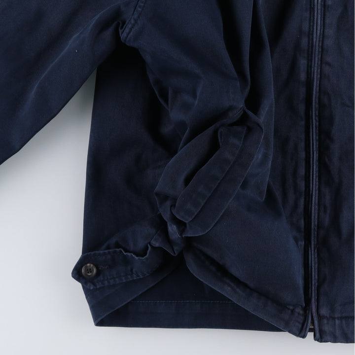 Ralph Lauren POLO by Ralph Lauren Swing Top Sports Jacket Men's L size cotton navy blue type Vintage Second Hand