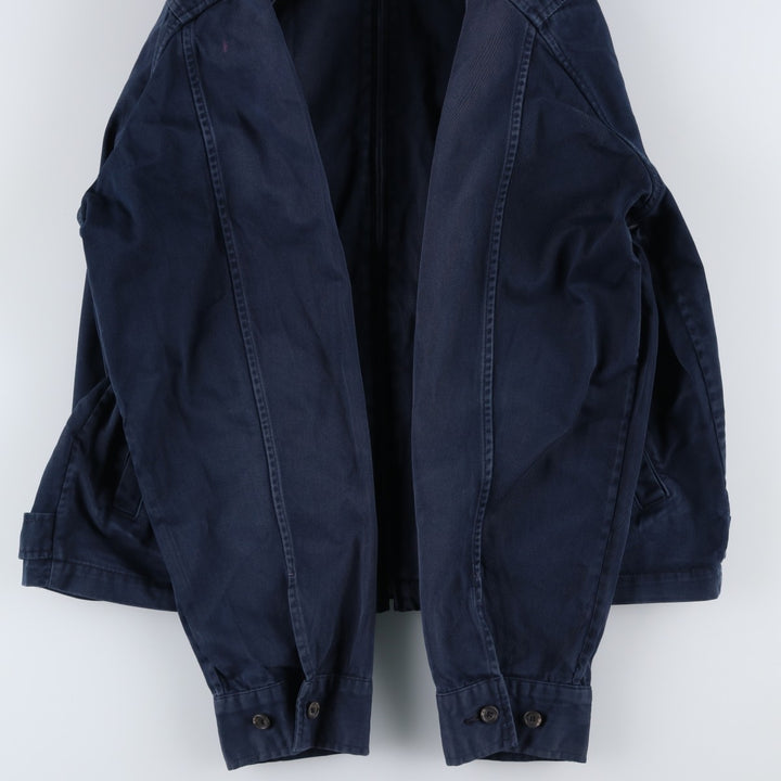 Ralph Lauren POLO by Ralph Lauren Swing Top Sports Jacket Men's L size cotton navy blue type Vintage Second Hand