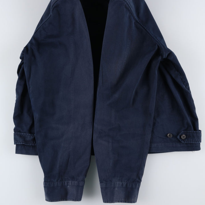 Ralph Lauren POLO by Ralph Lauren Swing Top Sports Jacket Men's L size cotton navy blue type Vintage Second Hand