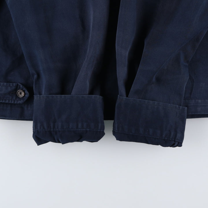 Ralph Lauren POLO by Ralph Lauren Swing Top Sports Jacket Men's L size cotton navy blue type Vintage Second Hand