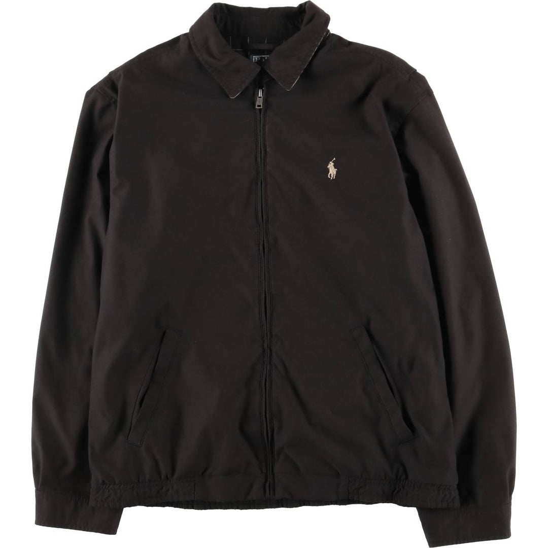 Ralph Lauren POLO by Ralph Lauren Swing Top Sports Jacket Men's M polyester black type Vintage Second Hand