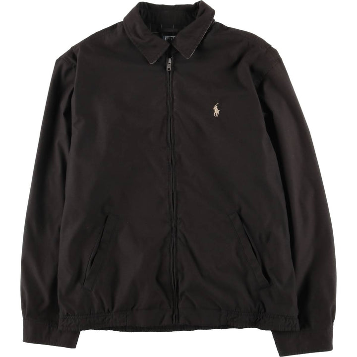 Ralph Lauren POLO by Ralph Lauren Swing Top Sports Jacket Men's M polyester black type Vintage Second Hand