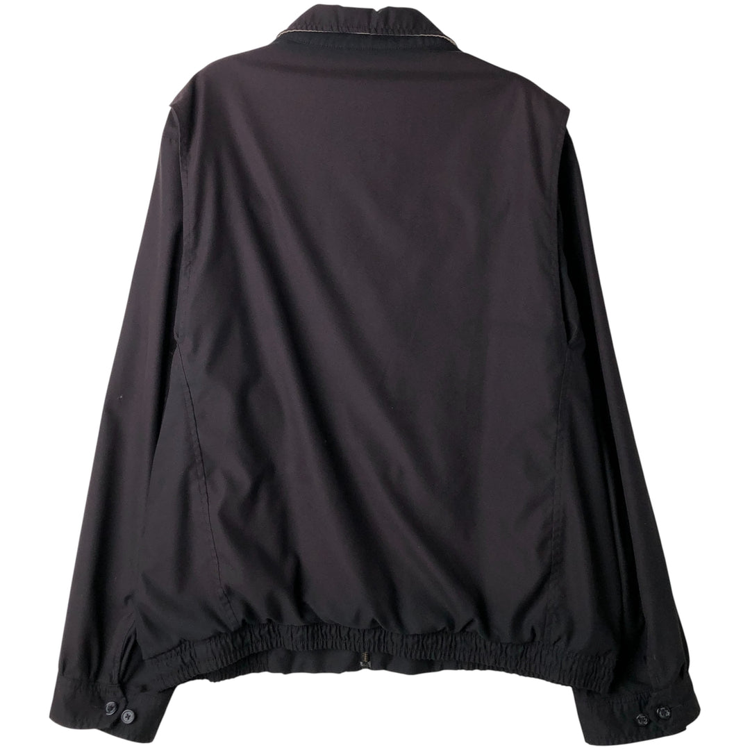 Ralph Lauren POLO RALPH LAUREN Swing Top Sports Jacket Men's L size polyester black type Vintage Second Hand