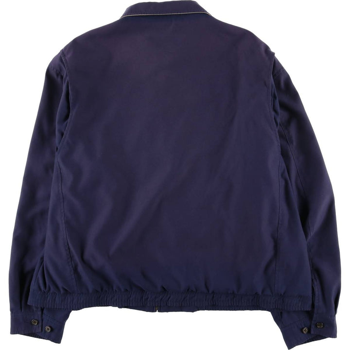 Ralph Lauren POLO by Ralph Lauren Swing Top Sports Jacket Men's XL polyester navy blue type Vintage Second Hand