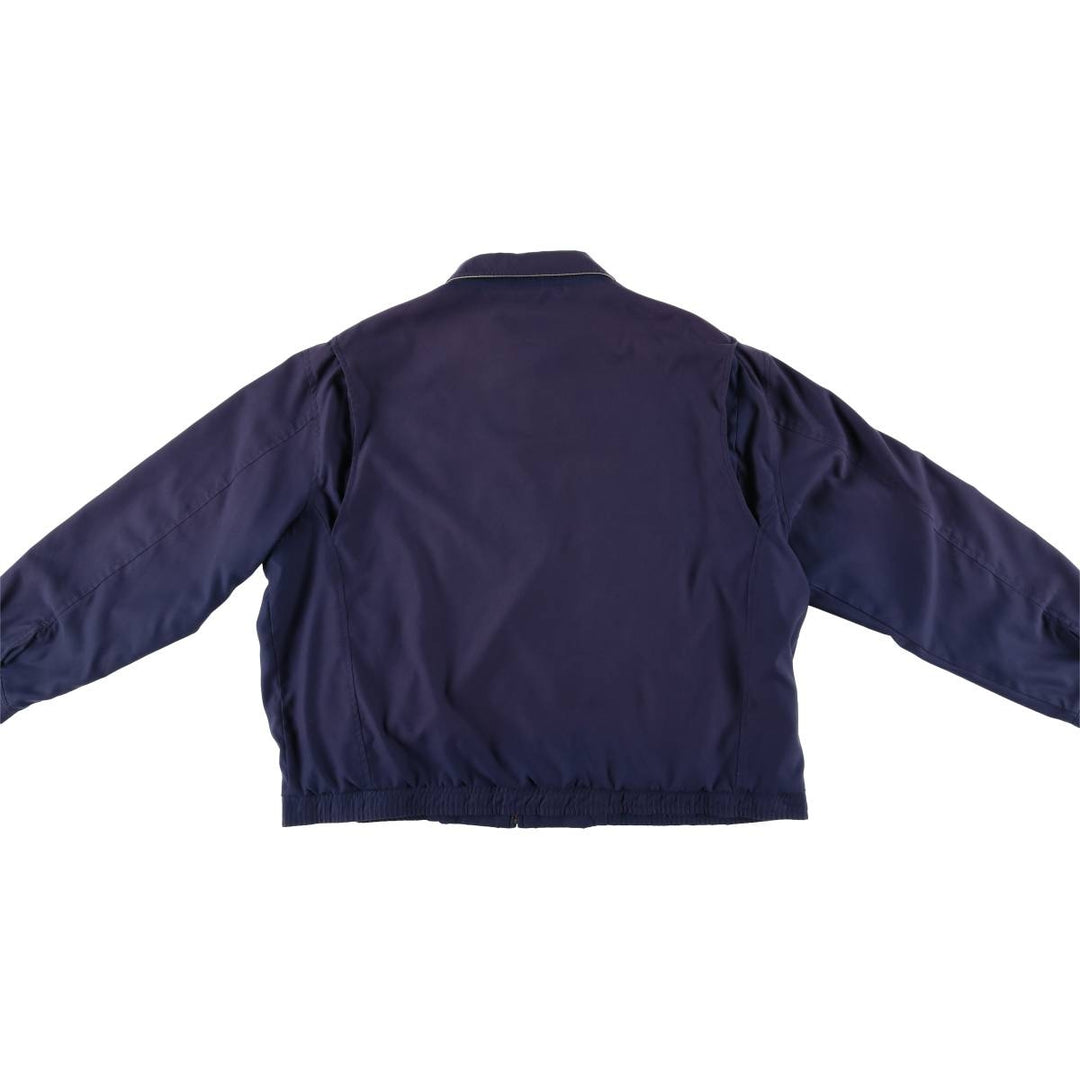 Ralph Lauren POLO by Ralph Lauren Swing Top Sports Jacket Men's XL polyester navy blue type Vintage Second Hand