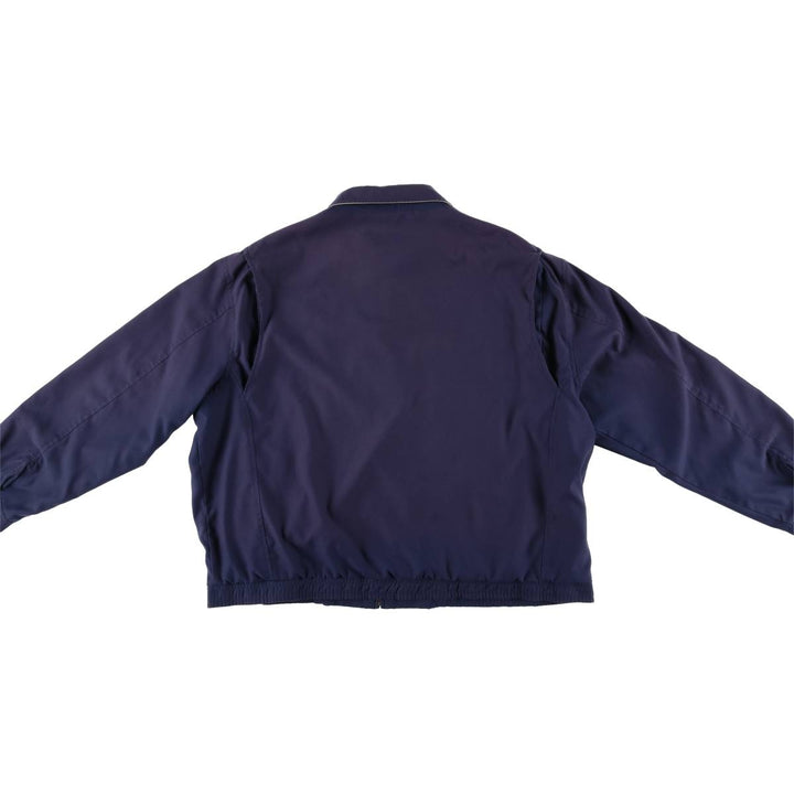 Ralph Lauren POLO by Ralph Lauren Swing Top Sports Jacket Men's XL polyester navy blue type Vintage Second Hand