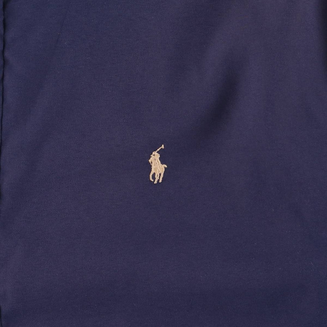 Ralph Lauren POLO by Ralph Lauren Swing Top Sports Jacket Men's XL polyester navy blue type Vintage Second Hand
