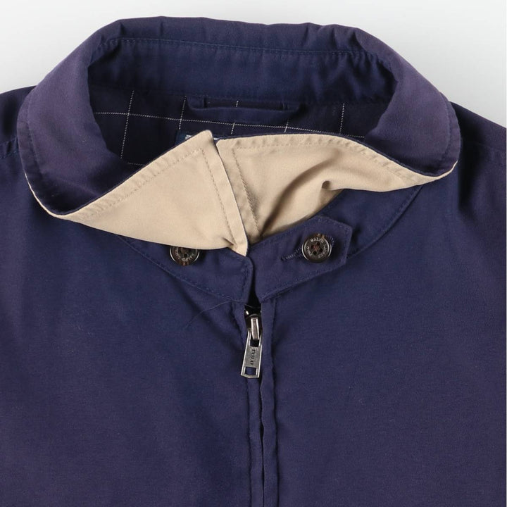 Ralph Lauren POLO by Ralph Lauren Swing Top Sports Jacket Men's XL polyester navy blue type Vintage Second Hand